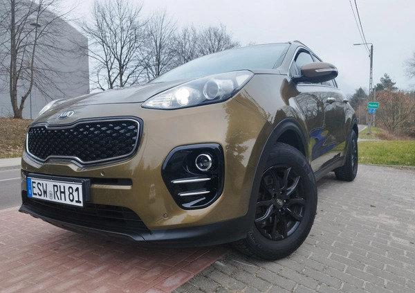 Kia Sportage cena 58000 przebieg: 113200, rok produkcji 2017 z Miastko małe 497